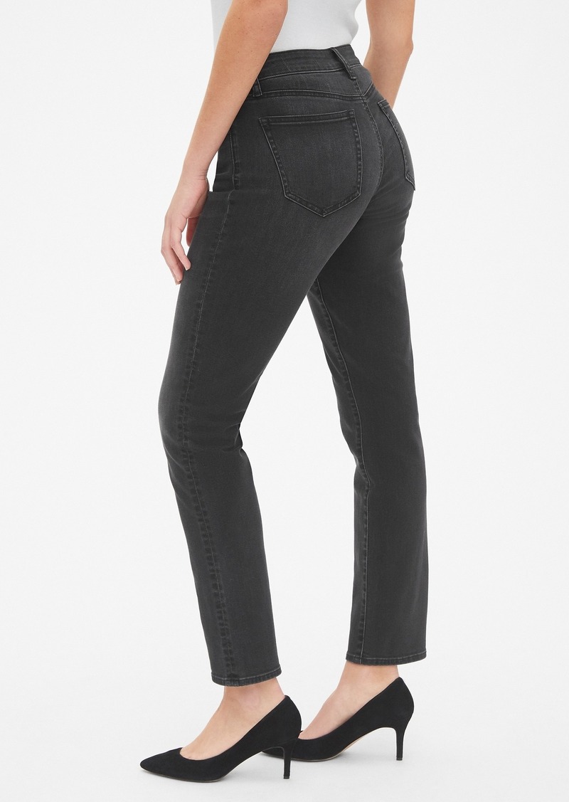 Mid Rise Curvy Classic Straight Jeans