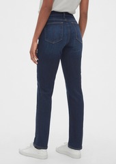 Gap Mid Rise Curvy Classic Straight Jeans