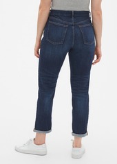 Gap Mid Rise Girlfriend Jeans With Washwell&#153