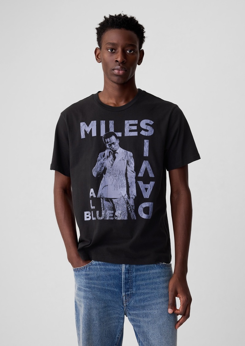 Gap Miles Davis Graphic T-Shirt