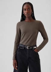 Gap Modern Compact Jersey Cropped T-Shirt