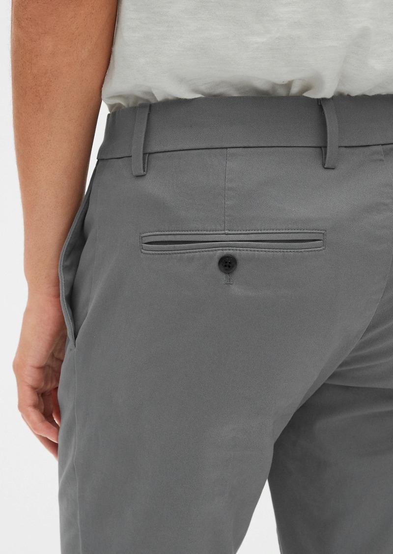 Modern Khakis in Straight Fit with GapFlex, Gap