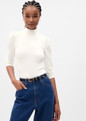 Gap Modern Puff Sleeve Rib T-Shirt