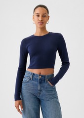 Gap Modern Rib Cropped T-Shirt