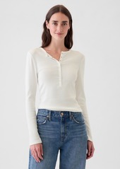 Gap Modern Rib Henley T-Shirt