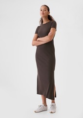 Gap Modern Rib Maxi T-Shirt Dress