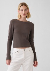 Gap Modern Rib Cropped T-Shirt