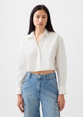 Gap Organic Cotton Ultra-Cropped Shirt