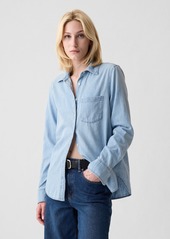 Gap Organic Cotton Denim Classic Shirt