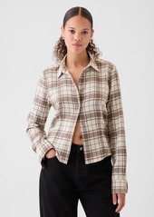 Gap Organic Cotton Cropped Shirt