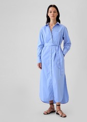 Gap Organic Cotton Maxi Shirtdress