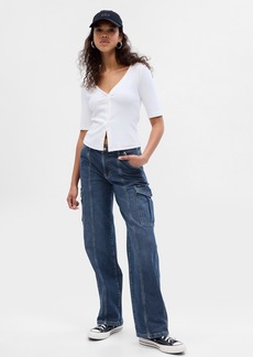 Gap Mid Rise ’90s Loose Cargo Jeans