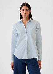 Gap Organic Cotton Poplin Classic Shirt