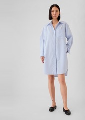 Gap Organic Cotton Oxford Mini Shirtdress