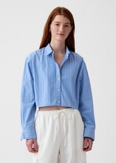 Gap Organic Cotton Ultra-Cropped Shirt