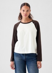 Gap Organic Cotton Vintage Raglan T-Shirt