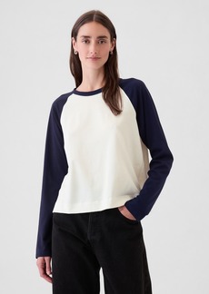 Gap Organic Cotton Vintage Raglan T-Shirt