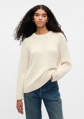 Gap Oversized Cable-Knit Sweater