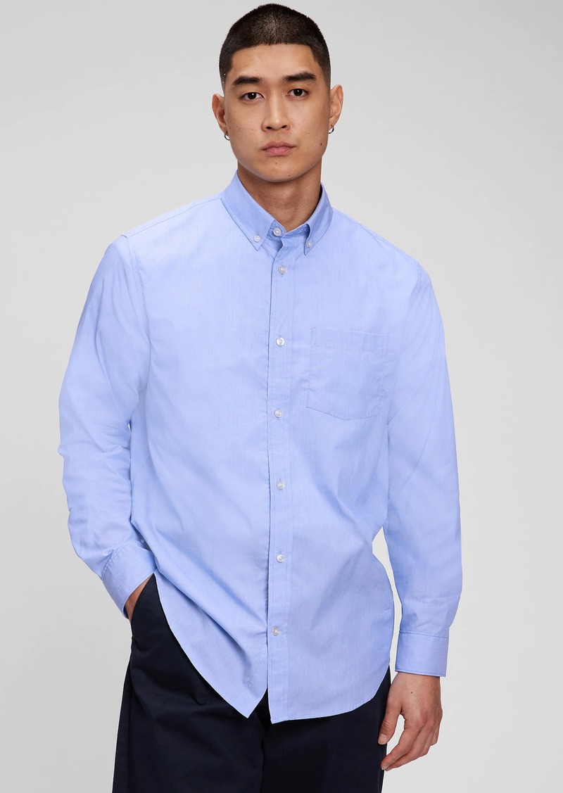 Gap All-Day Poplin Shirt in Standard Fit