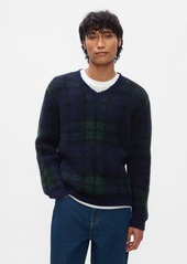 Gap Plaid V-Neck Sweater