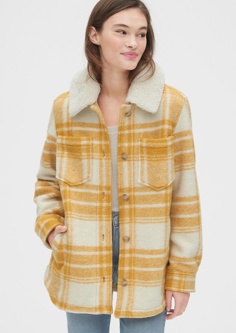 gap sherpa coat