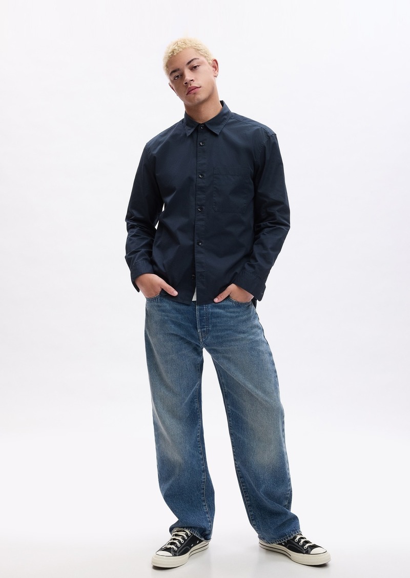 Gap Relaxed Twill Shirt