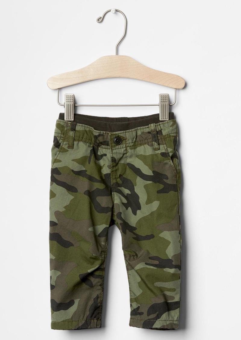 gap camouflage pants