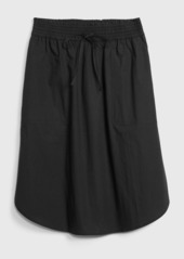 Gap Pull-On Skirt in Poplin