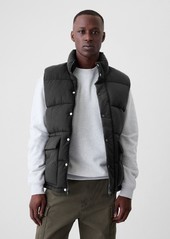 Gap Recycled Nylon Puffer Vest