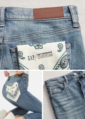 Gap Recycled Sky High Rise True Skinny Jeans With Washwell&#153