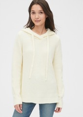 Gap Ribbed Pullover Hoodie Sweater