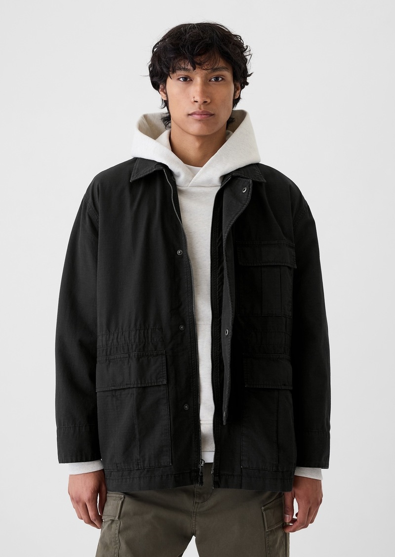 Gap Ripstop Utility Fatigue Jacket