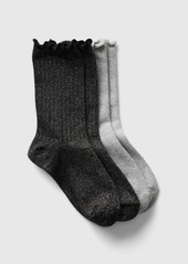 Gap Ruffle Crew Socks (2-Pack)