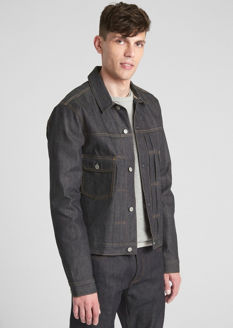 gap selvedge jacket