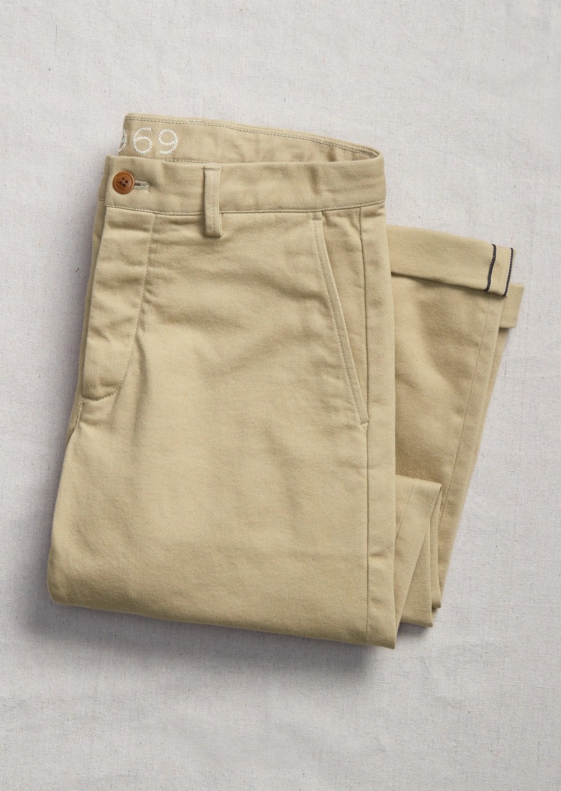 gap selvedge chino