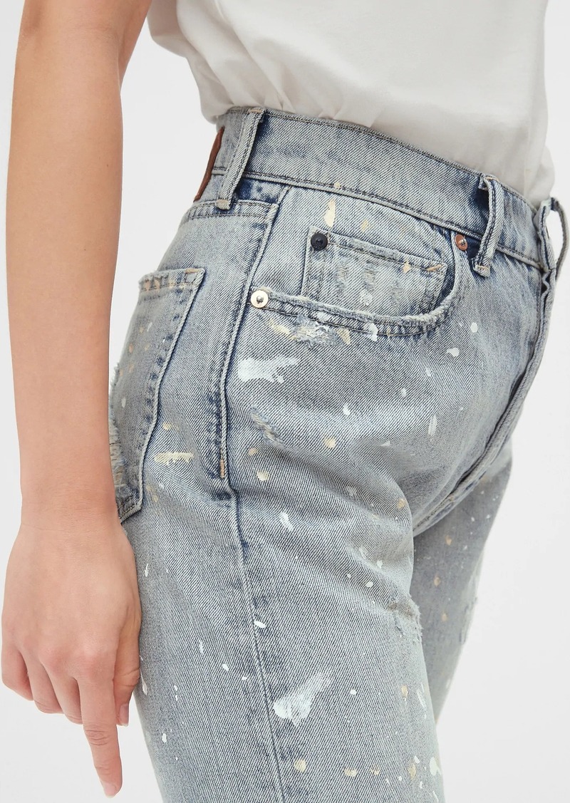 gap sky high jeans