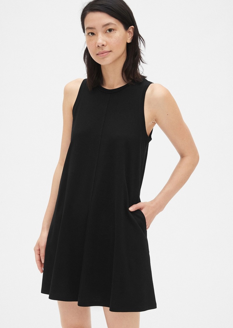 gap sleeveless swing dress