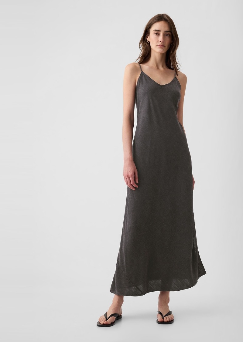 Gap Slip Midi Dress