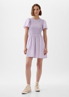 Gap Smocked Mini Dress