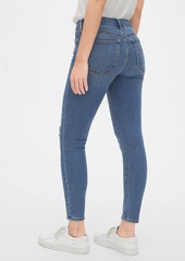 Gap Soft Wear Mid Rise True Skinny Ankle Jeans