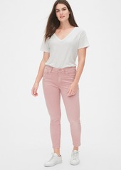 Gap Soft Wear Mid Rise True Skinny Ankle Jeans in Color