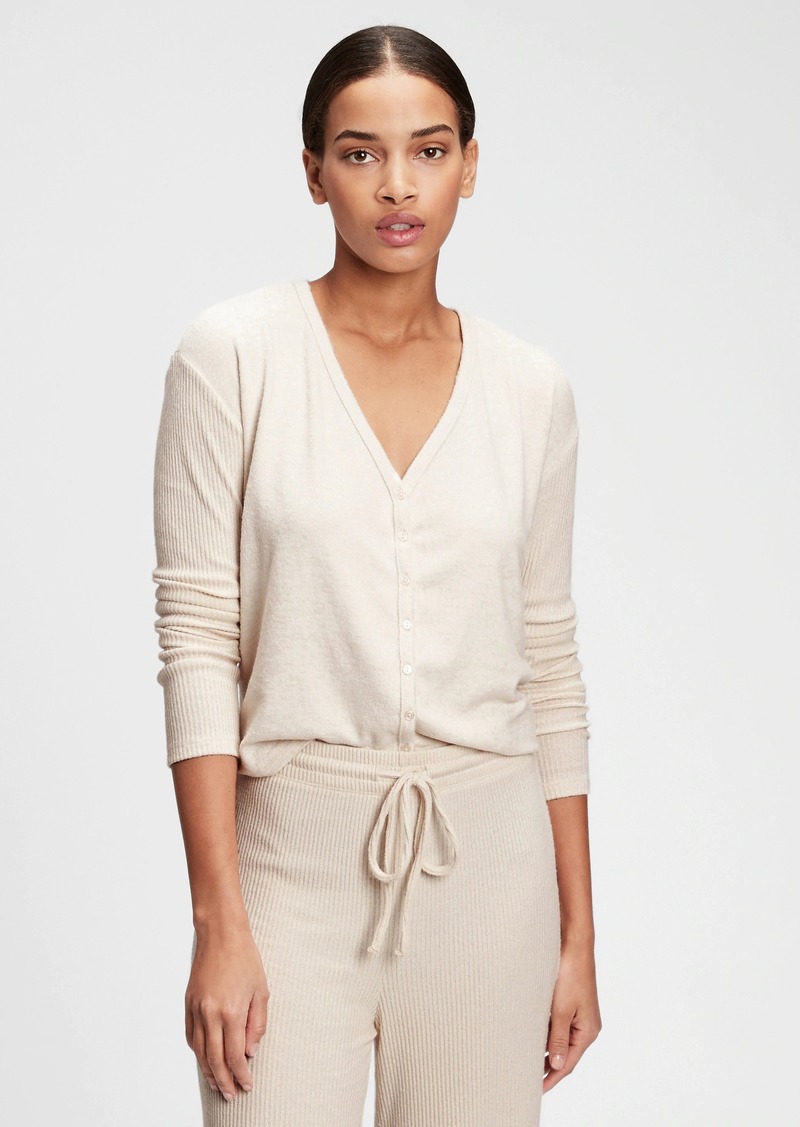 gap ribbed cardigan