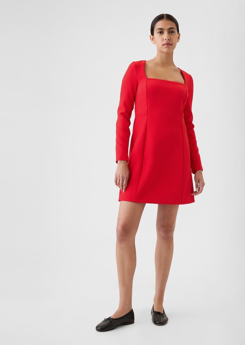 Gap Square-Neck Mini Dress