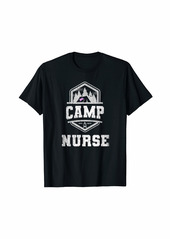 Gap Summer Camp Medical Staff Campground Crew Nurse Est 2019 T-Shirt