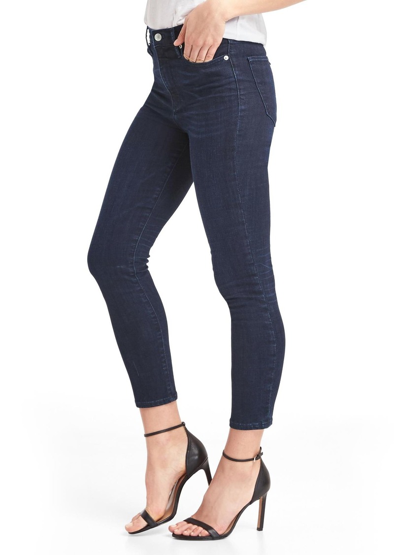 gap true skinny super high rise jeans