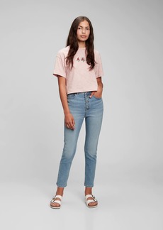 Gap Teen Sky High Rise Skinny Ankle Jeans with Washwell