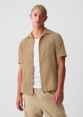 Gap Textured Resort Shirt