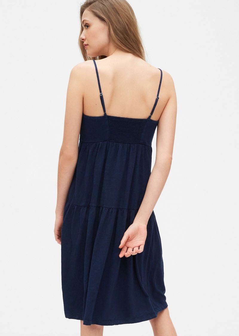 gap tiered cami dress