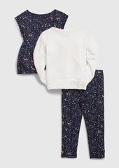Gap Toddler 100% Organic Cotton Mix & Match 3-Piece Outfit Set