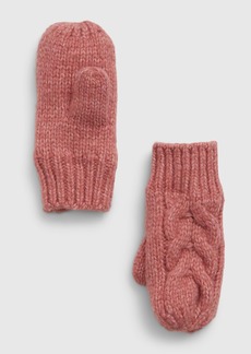 Gap Toddler Recycled Cable-Knit Mittens